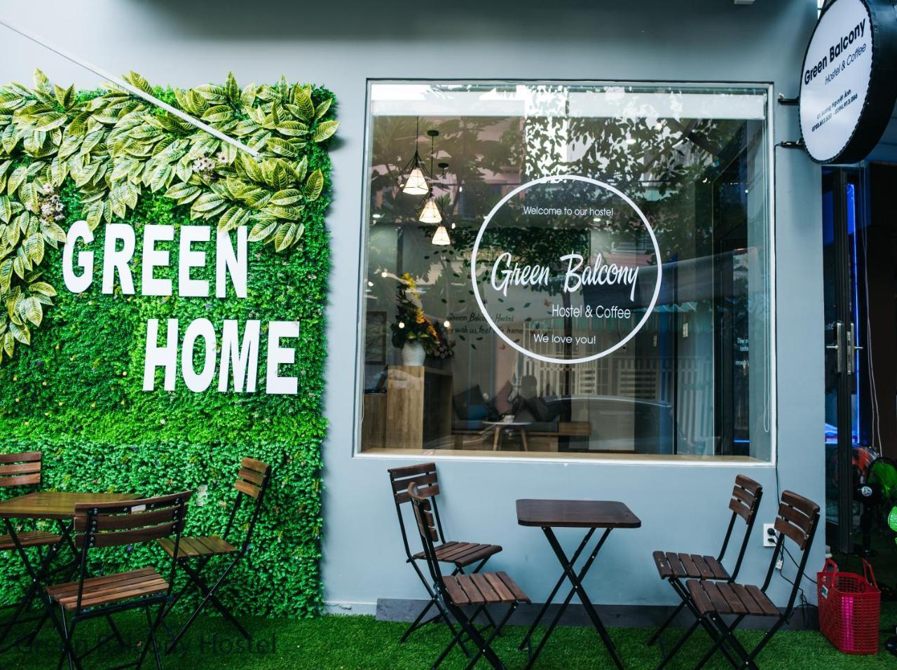 Green Balcony Hostel And Coffee Đà Nẵng Extérieur photo